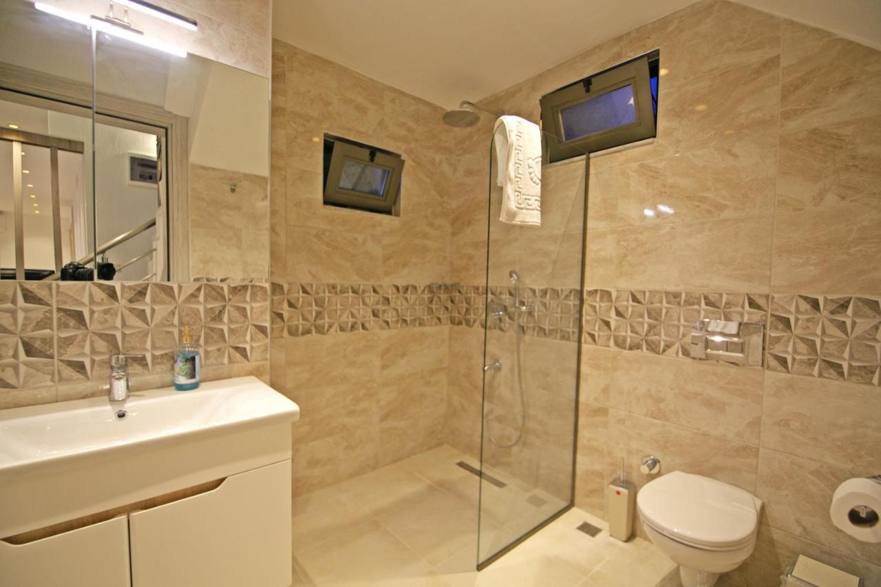Villa With A Private Heated Pool, Jacuzzi, Overlooking Spectacular Views Of The Sea Kaş Kültér fotó