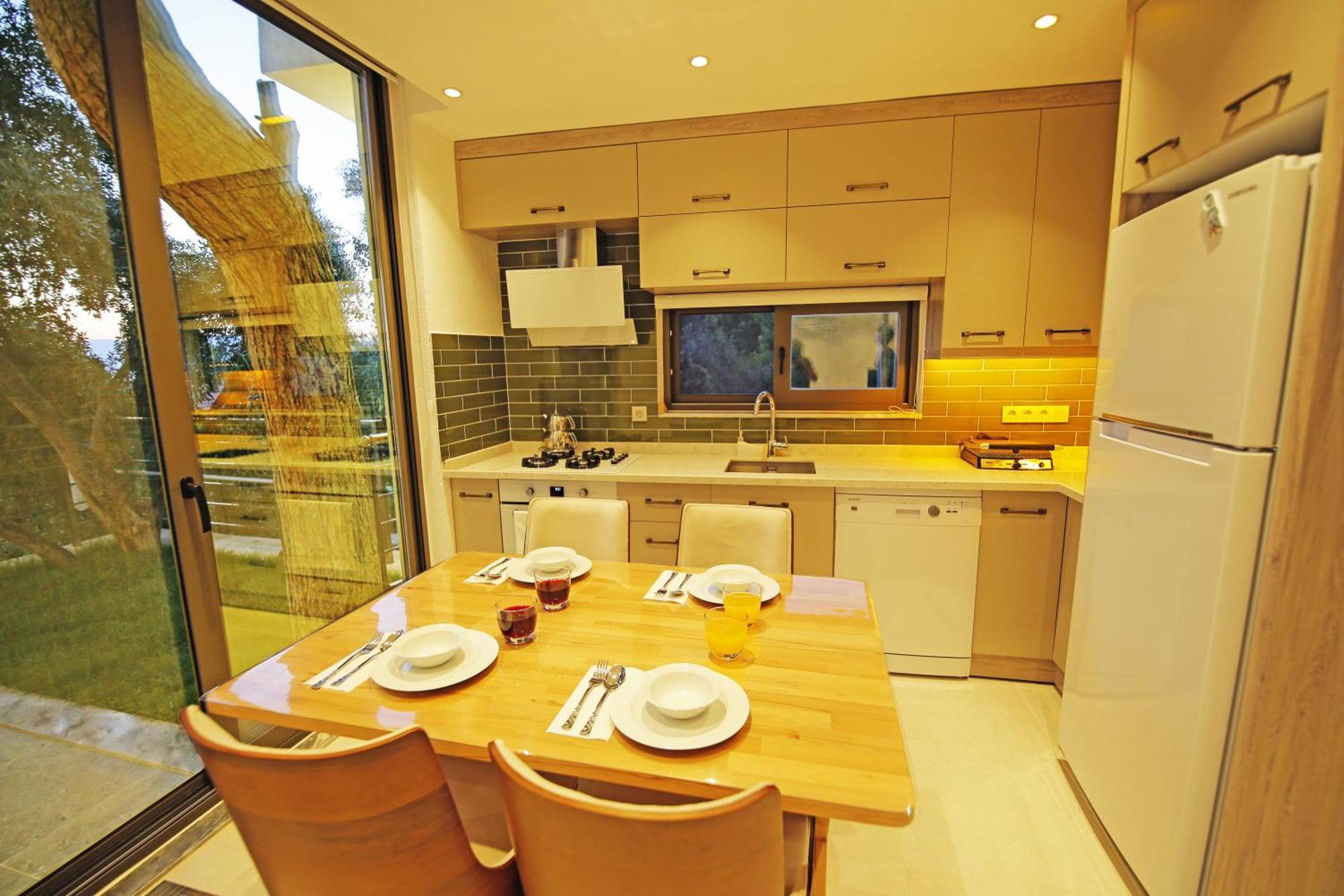 Villa With A Private Heated Pool, Jacuzzi, Overlooking Spectacular Views Of The Sea Kaş Kültér fotó