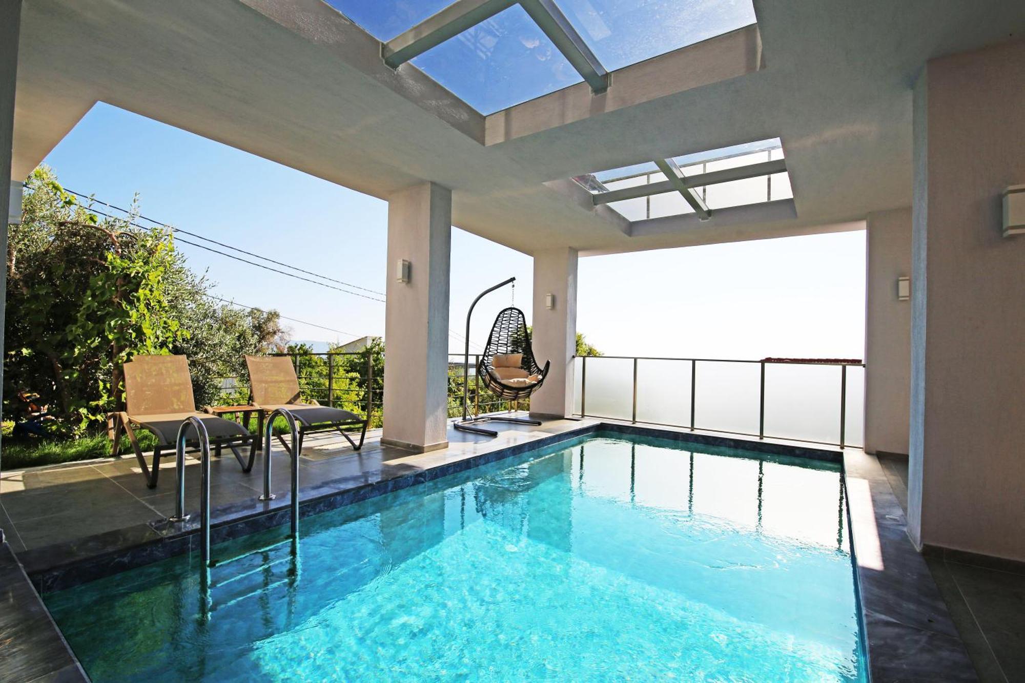 Villa With A Private Heated Pool, Jacuzzi, Overlooking Spectacular Views Of The Sea Kaş Kültér fotó