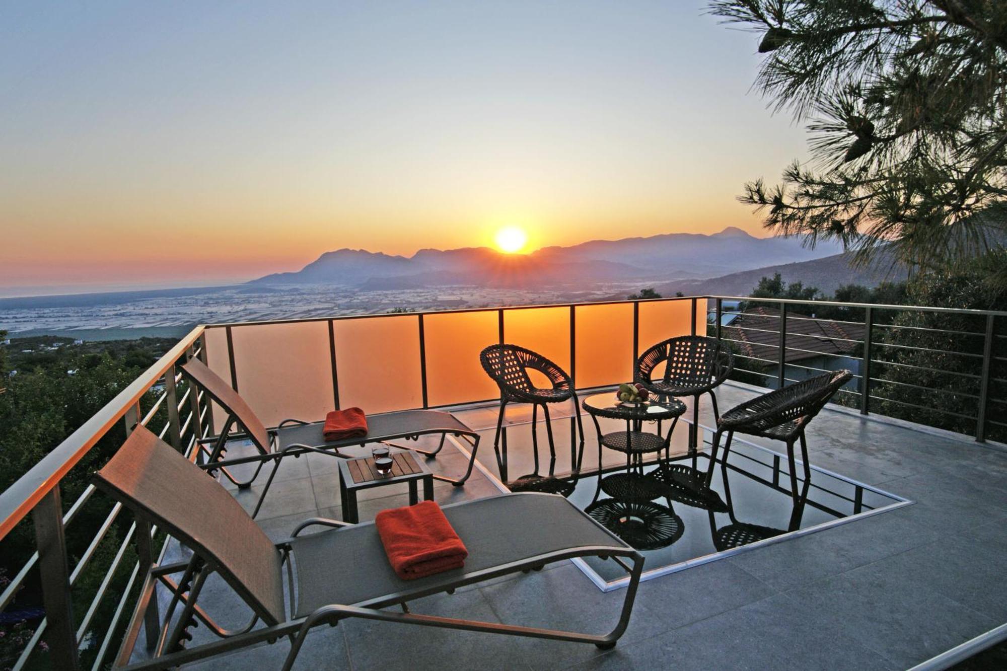 Villa With A Private Heated Pool, Jacuzzi, Overlooking Spectacular Views Of The Sea Kaş Kültér fotó